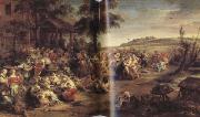 Flemisb Kermis or Kermesse Flamande (mk01) Peter Paul Rubens